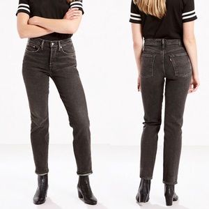 Levi’s Idol wedgie tapered jeans, size 31